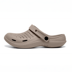 The Seagulls - Men Brown Clogs/Sandals with Adjustable Back Strap | Comfortable & Lightweight| Stylish & Anti-Skid| Waterproof