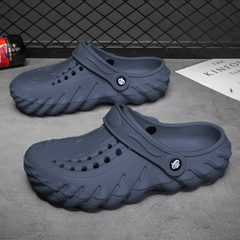 The Ocean - Men Navy Blue Clogs/Sandals with Adjustable Back Strap | Comfortable & Lightweight| Stylish & Anti-Skid| Waterproof
