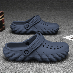 The Ocean - Men Navy Blue Clogs/Sandals with Adjustable Back Strap | Comfortable & Lightweight| Stylish & Anti-Skid| Waterproof