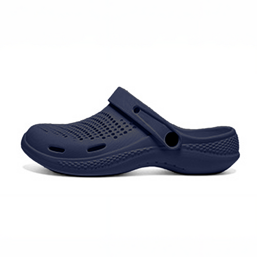 The Seagulls - Men Navy Clogs/Sandals with Adjustable Back Strap | Comfortable & Lightweight| Stylish & Anti-Skid| Waterproof