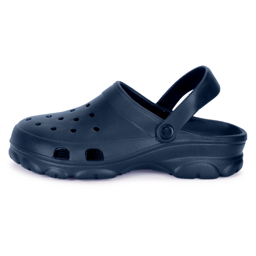 The Paradise - Men Navy Clogs/Sandals with Adjustable Back Strap | Comfortable & Lightweight| Stylish & Anti-Skid| Waterproof