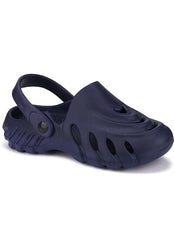 The Sunshine - Men Navy Clogs/Sandals with Adjustable Back Strap | Comfortable & Lightweight| Stylish & Anti-Skid| Waterproof